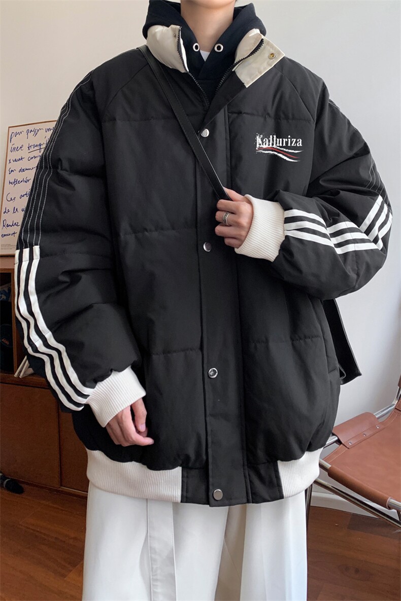 ！2024冬季新款男士立领棉衣百搭时尚情侣棉服外套MY208特P80,男装棉衣,电商B220