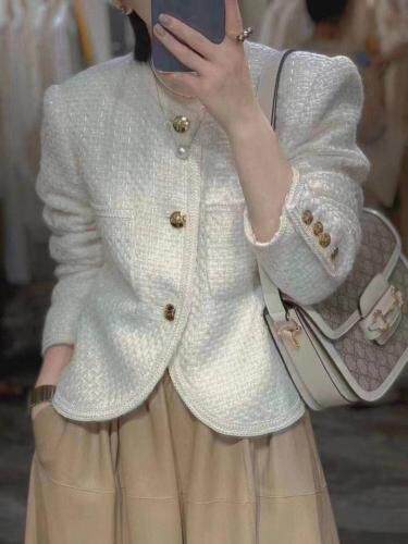 2021秋装小香风外套，美m?l?x?l，其它，贻思茗