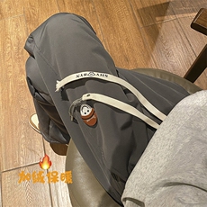 冬天加绒加厚防水羊羔绒休闲裤KK377特P55，男装休闲裤，星座712