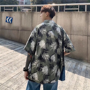 男夏季短袖衬衫潮流帅气休闲衬衫CS011P28图片