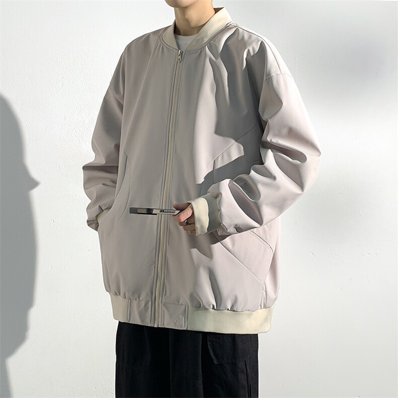 JK803P50新款现货户外棒球领夹克男冲锋衣外套,男装夹克,星座1204