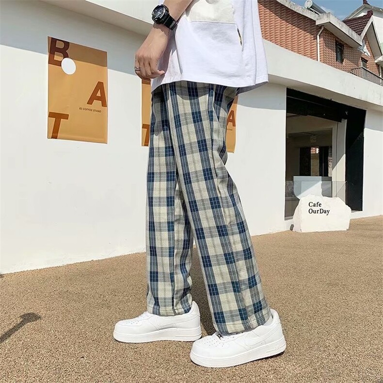 3371-P27夏季薄款休闲裤男ins潮牌宽松韩版潮流阔腿裤，男装休闲裤，电商B323A