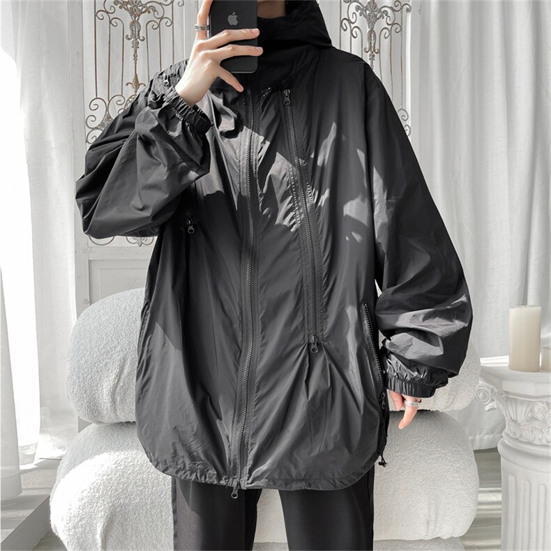 F8888/P50防晒指数UPF50+有报告防紫外线防晒服男外套防晒衣,男装防晒衣,电商A141