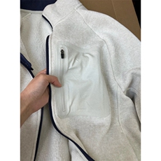 针织拉链夹克外套1302-GS10-P75成分100聚酯纤维，男装夹克，星座1302