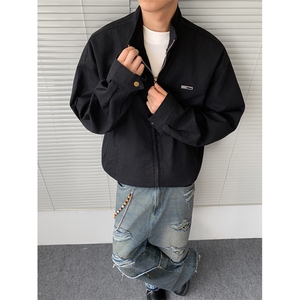 现货得物二开 立领教练夹克男秋cleanfit美式休闲外套JK1257-P85图片