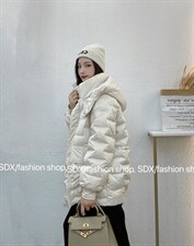 【现货】高品质带帽羽绒服，女装羽绒服，色调轩