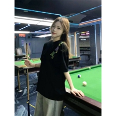 刺绣牵牛花纯棉230克短袖ZX0200-P35，男装T恤，星座313A(原308A-2)