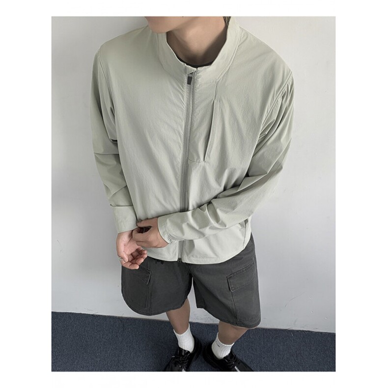 防晒衣外套男ins高街潮牌港风日系版潮流宽松夹克F022-P50图片