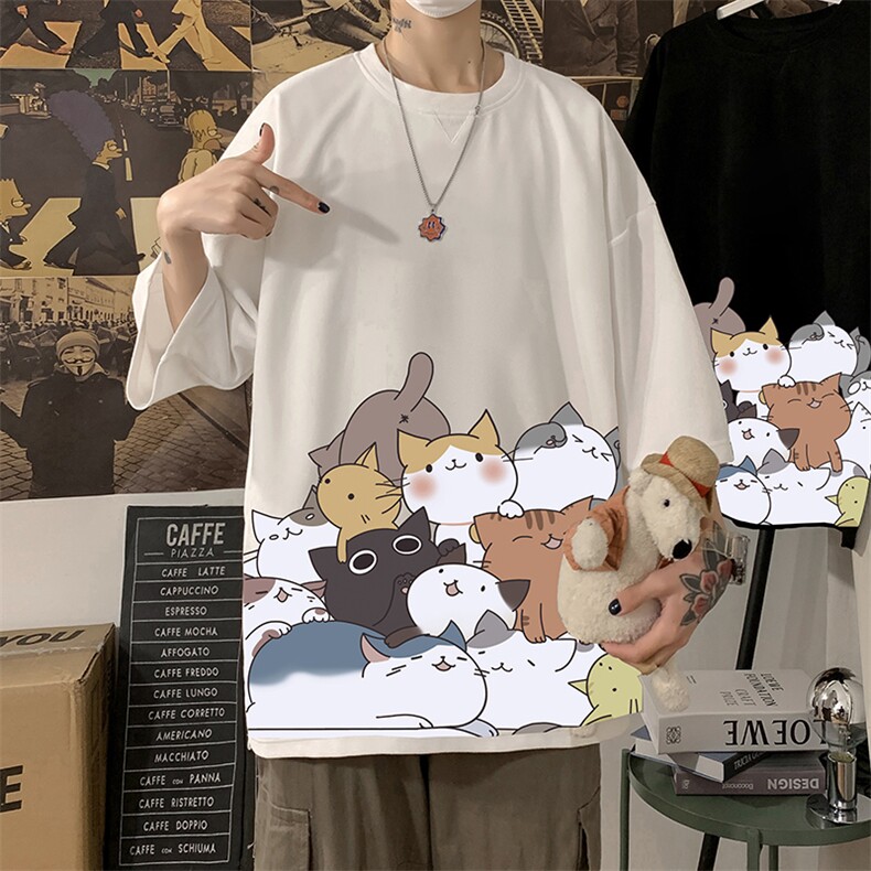 Q11162-P30春夏季七分袖t恤男大码五分袖男短袖中袖,男装T恤,电商A040