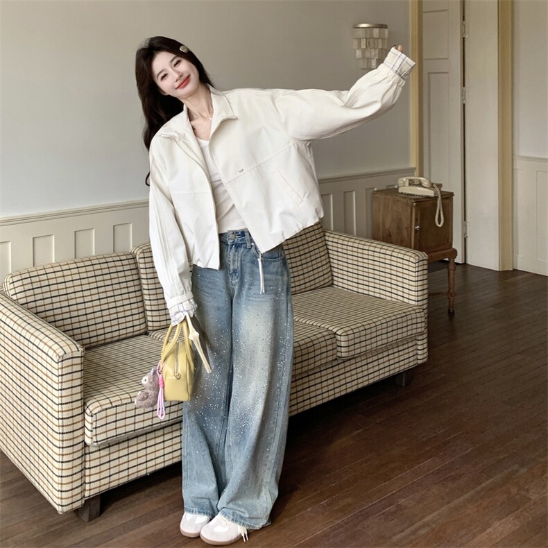 现货！！米白色外套2C203-6312-P145-K238,女装短外套,2C203
