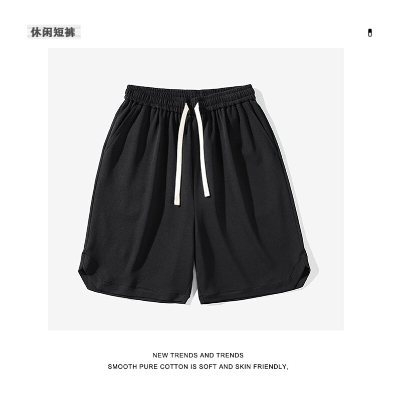 潮流舒适休闲宽松五分裤运动直筒短裤开叉XD2310特批32,男装休闲裤,星座718