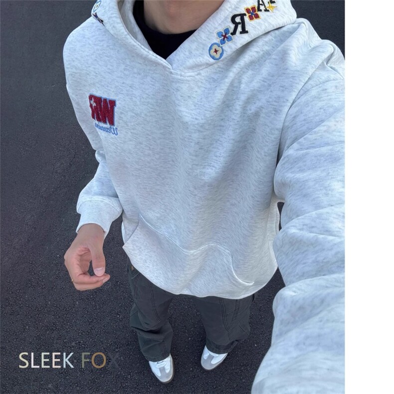 JY456-P46韩式潮流字母刺绣情侣卫衣,男装卫衣,星座1501-3