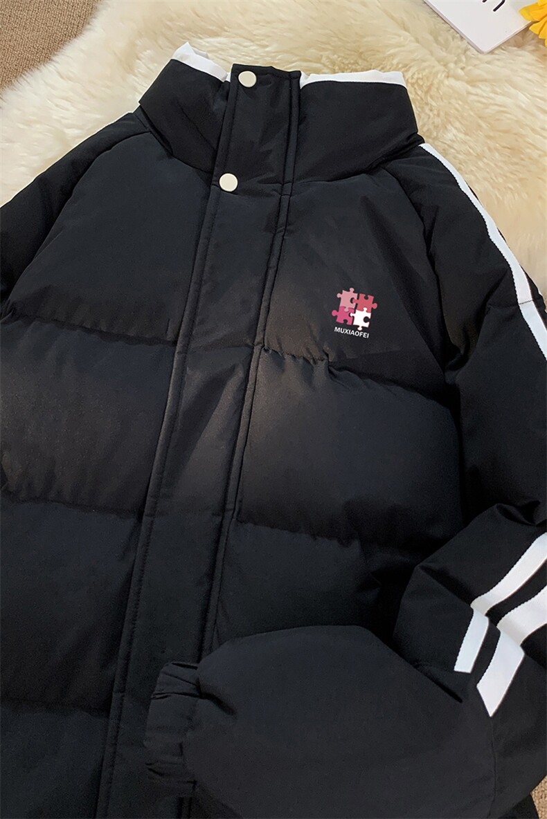 量大优可提供视频冬棉衣立领条纹HD019-1-MF5258-P75,男装棉衣,电商019-1