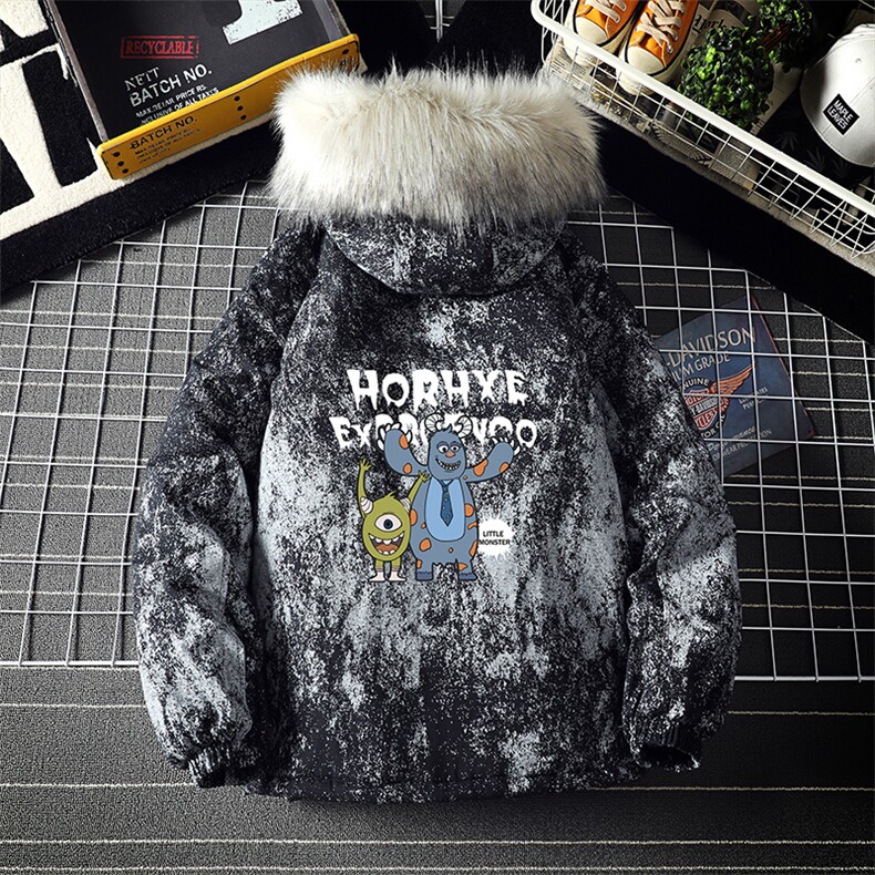 MC49048-P135日系潮衣男大码派克服男工装服外套袄,男装棉衣,电商A040A