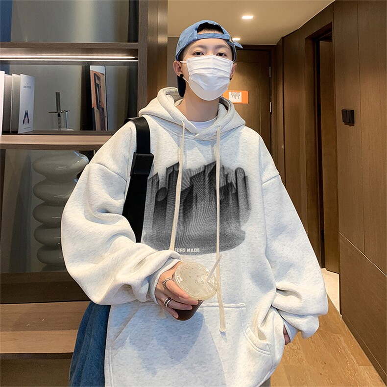 抖音得物供货可提供视频2024春季新款重磅美式卫衣DL1879,男装卫衣,电商A486