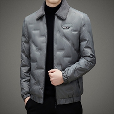 毛领棉服男士短款冬季潮流保暖加厚新款棉衣外套潮HD82216-P95，男装棉衣，星座1105-3