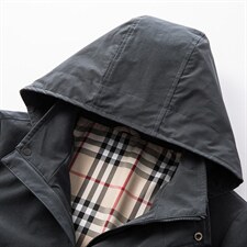时尚可拆卸帽外套新款冬装风衣休闲中年男士长风衣ASD52112-P300,男装风衣,电商B212（原钱塘6029）