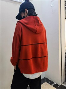 针织复合休闲外套图片