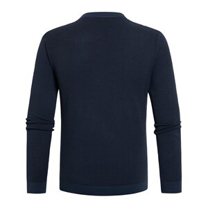 针织衫男圆领长袖t恤中年男士春秋薄款潮流打底衫衣服XYG2201 P40图片