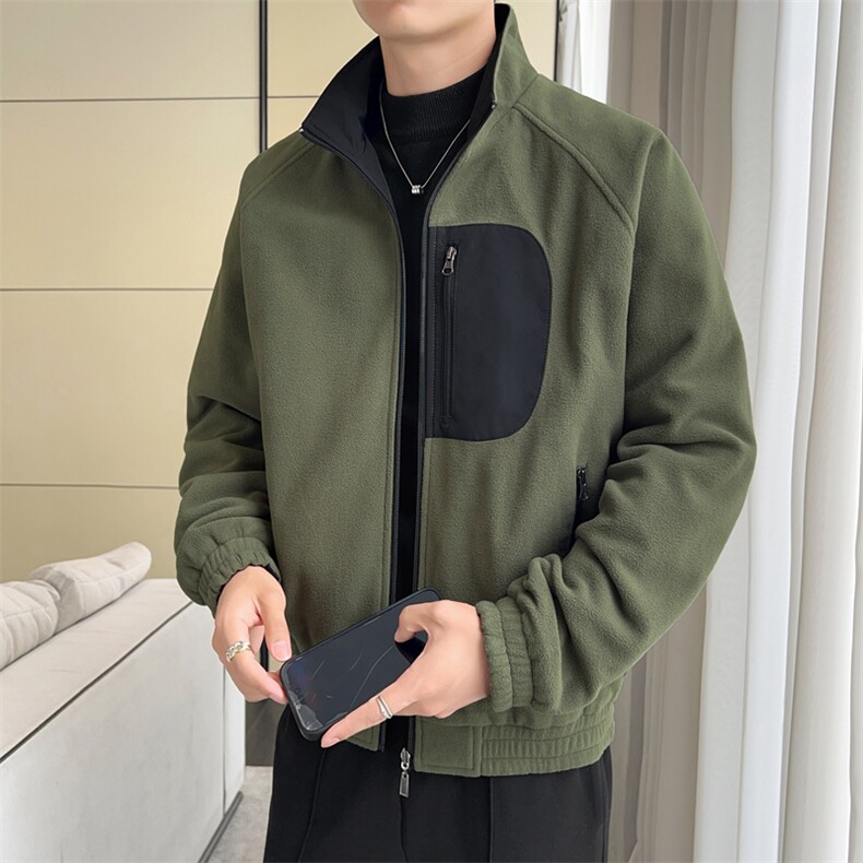 双面穿外套新款夹克男士潮百搭工装上衣高端简约JK02553-P83,男装夹克,星座308B-2