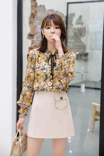 ＜现货＞春季新款上衣，女装，七彩香袖