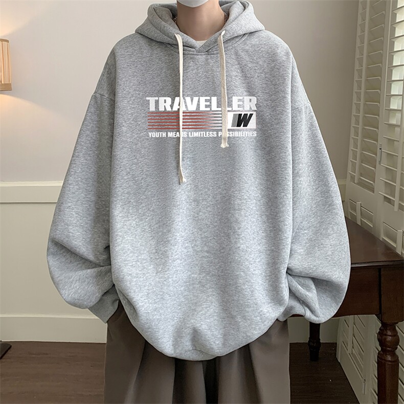 连帽卫衣男大码运动服帽衫外套WY2359-P35,男装卫衣,电商A040