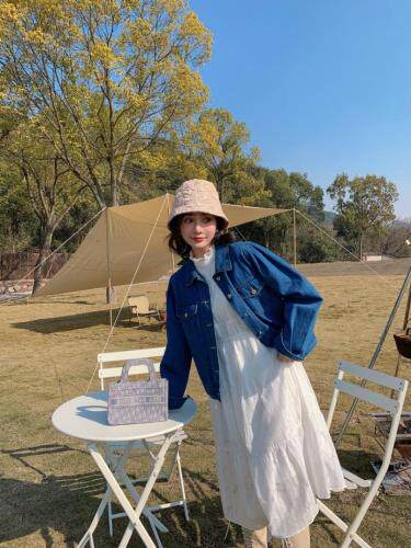 牛仔外套，女装，咔柠