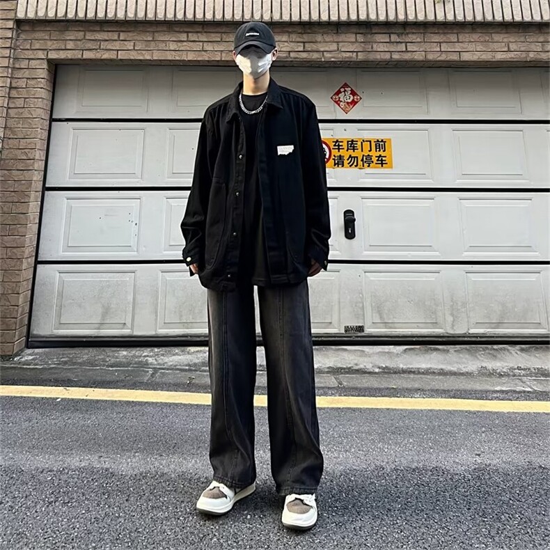 美式牛仔裤男款秋季长裤潮QN29P38,男装牛仔裤,星座1116-2