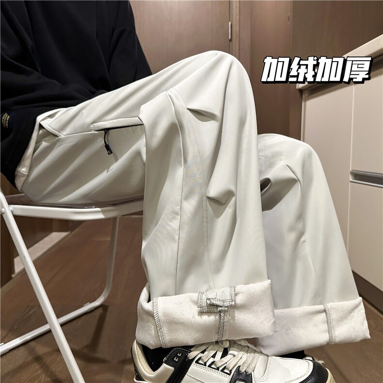 A748-特P45加绒加厚冬装防水冲锋裤保暖休闲裤弯刀裤2,男装休闲裤,电商B335