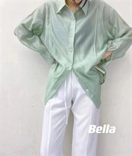 夏季防晒衬衫，女装衬衫，Bella(2F)