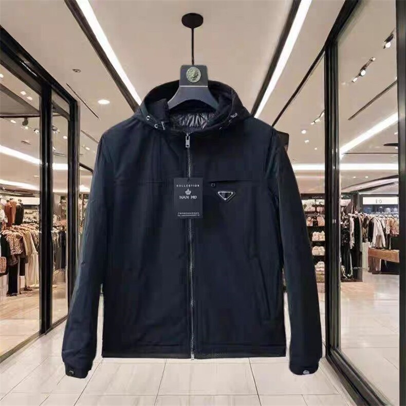 (网图)连帽轻薄棉服保暖轻奢休闲黑色薄棉棉袄313B-JK9909-P100,男装棉衣,星座313B
