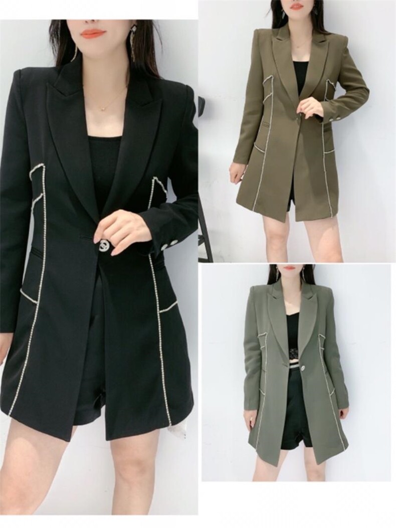 秋装中长款外套，其它，NAZI