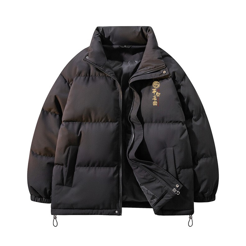 现货抖音得物可供视频冬季三防加厚羽绒棉衣外套面包棉服81153，男装棉衣，电商A486