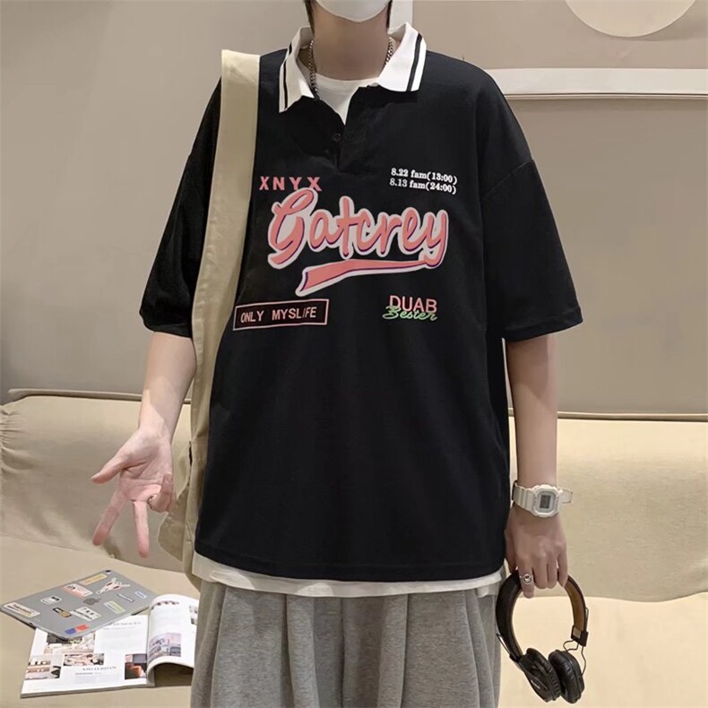 男春季polo潮流时尚休闲短袖T053P32,男装Polo衫,星座1116-2
