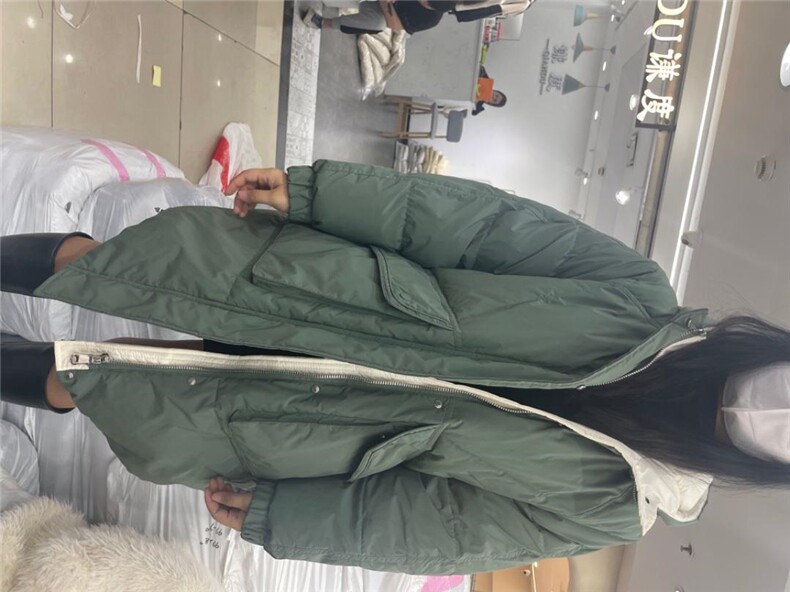 羽绒服，女装羽绒服，影子