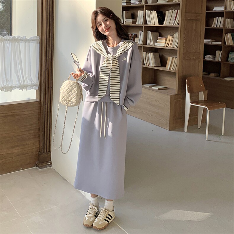 现货-春季新款蓝色套装203-8852-P165-K248,女装套装/套裙,浙宝203