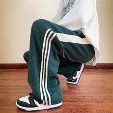 22秋冬400克重新款宽松港风百搭休闲直筒裤B266-X831-P6078，男装休闲裤，星座B257-1