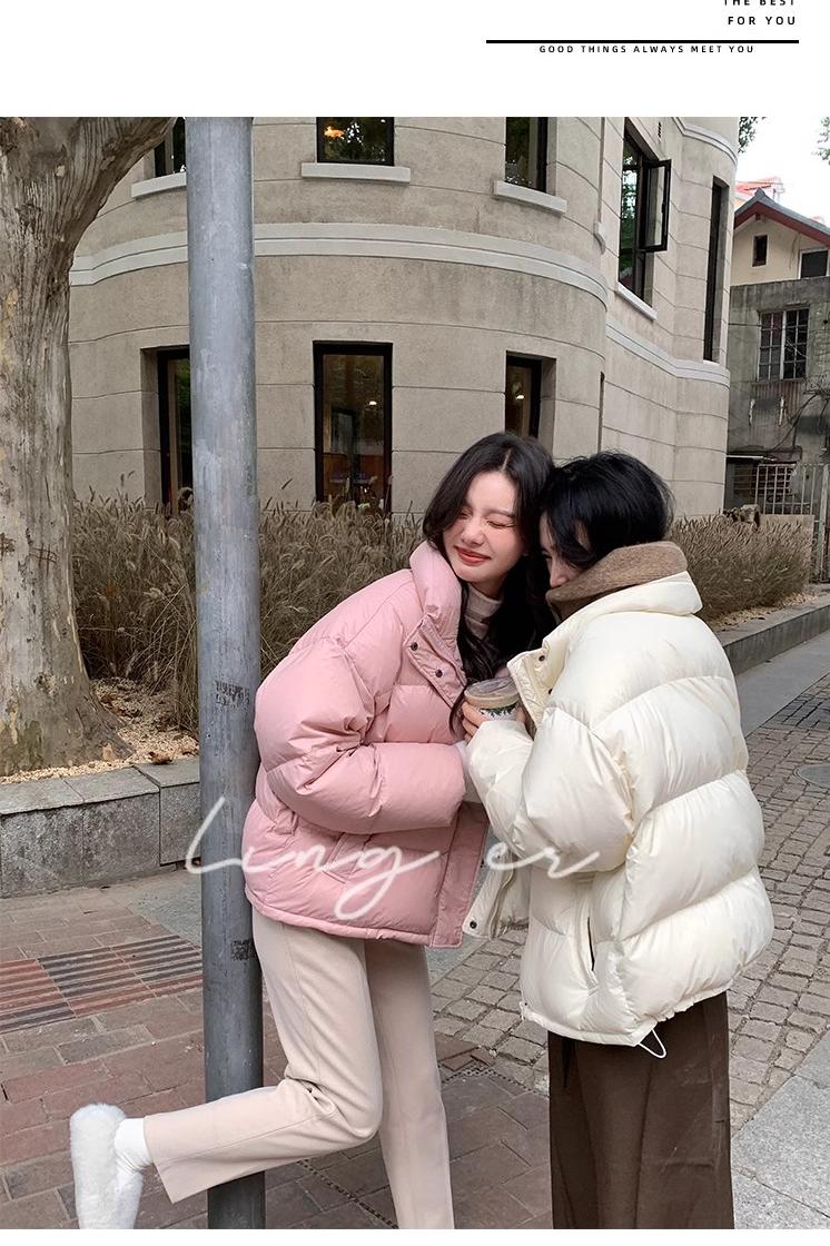白灵儿棉服女款2023年新款短款小个子奶呼呼韩版轻便棉衣面包服,女装棉衣/棉服,梦白服饰厂