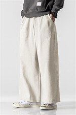 秋冬日系宽松棉麻大码风条纹直筒工装休闲阔腿裤男女K83/P75，男装工装外套，电商A221A
