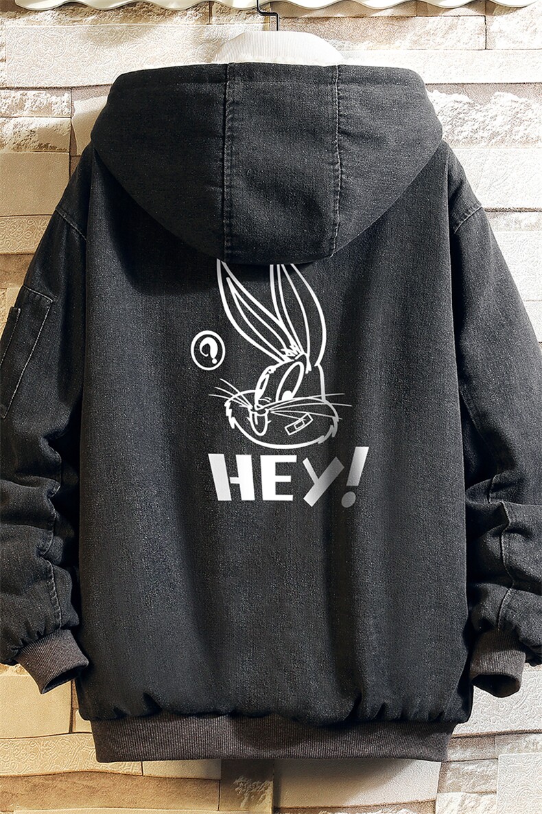 NM53179-P140牛仔外套男大码加厚加绒棉衣男羊羔毛棉服男砖墙,男装棉衣,电商A040A