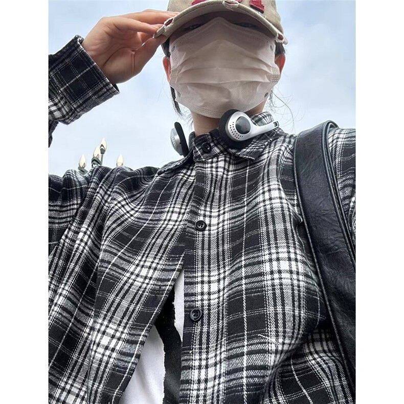 春秋季穿搭长袖衬衣外搭开衫慵懒风休闲外套CSX322,男装衬衫,星座516A
