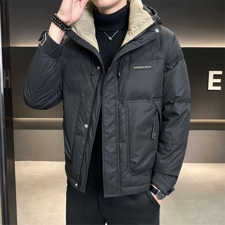 冬季羽绒服男款连帽2024新款,男装羽绒服,电商C317