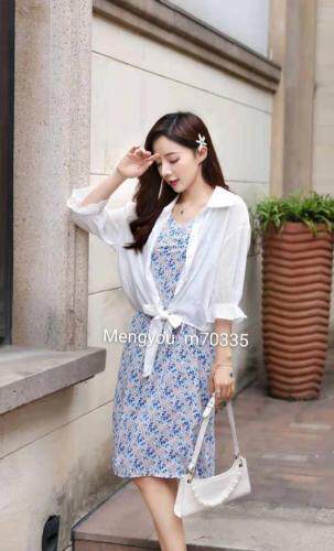 两件套连衣裙，女装连衣裙，梦由