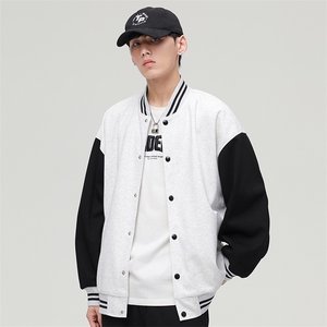 春秋季棒球服外套新款ins潮情侣学生休闲针织夹克A305-DF32-P75图片