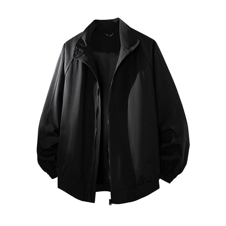 秋季新款宽松立领夹克男纯色上衣外套DSA157B-JK7922-特P49,男装夹克,电商A157B