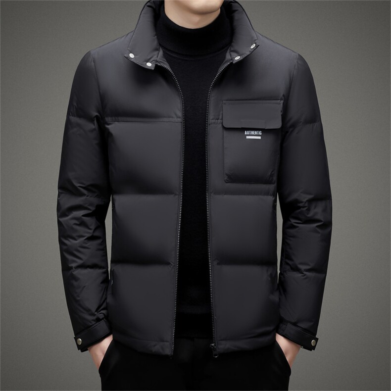 BAMJ-8960钱塘2020-2中青年男士时尚休闲翻领冬季厚款羽绒服P275,男装羽绒服,钱塘207-2