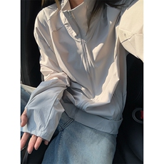 春夏款高品质冰感速干防晒服休闲户外运动外套透气弹力机能风夹克，男装防晒衣，电商A443