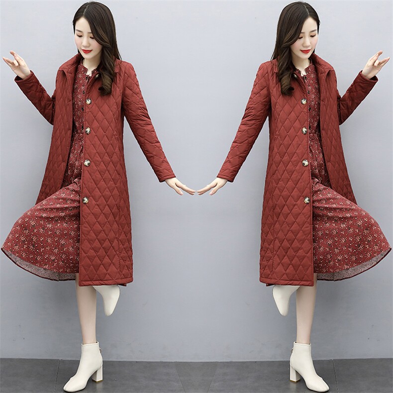 2021新时尚毛呢棉衣套装优雅淑女范气质休闲舒适大气实用,女装套装/套裙,欣贝拉