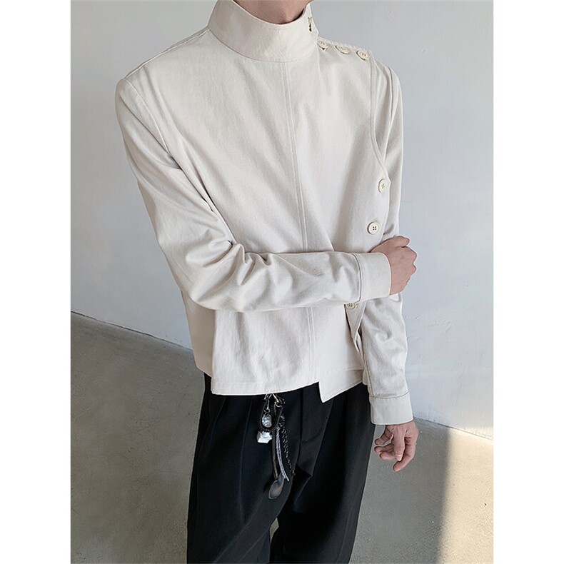 现货！25春季击剑服设计男士简约短款夹克外套JK103-p118,男装夹克,电商B288