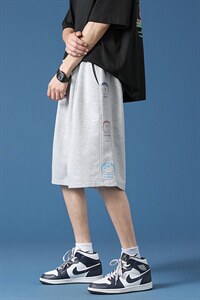 休闲短裤男夏季五分裤韩版潮流宽松男外穿沙滩裤A161-2-D0641-P40,男装休闲裤,电商A161-2